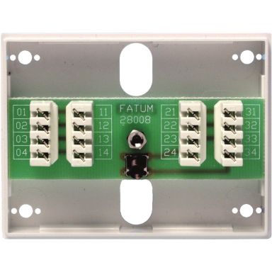Alarmtech Fatum Mini Larmbox 8-polig, med sabotagekontakt
