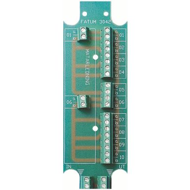 Alarmtech 3042.03 Bøyingsklemme 2x 1–5 par