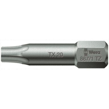 Wera 867/1 TZ Bits 25 mm, 1/4" sexkantfäste