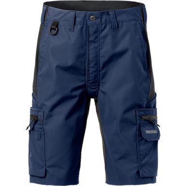 Fristads 2702 PLW Håndværkershorts blå, C52, stretch