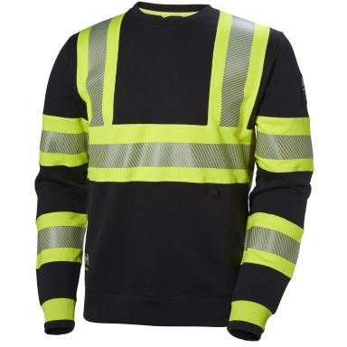 Helly Hansen Workwear ICU 79272-369 Huomiocollegepaita huomioväri, musta/keltainen