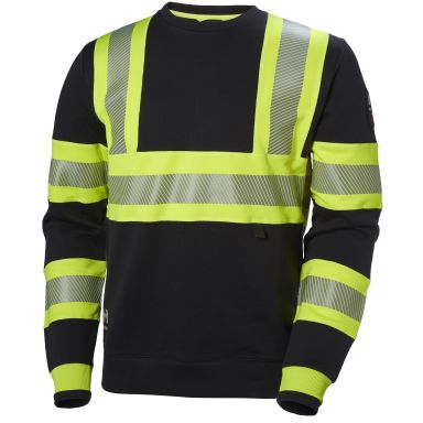 Helly Hansen Workwear ICU 79272-369 Sweater Bemærk, sort/gul