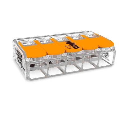 Wago 221-615 Puristusliitin kaikille johtimille