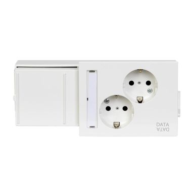 MP bolagen DUCT-2D-3 Vegguttak data, 2-veis