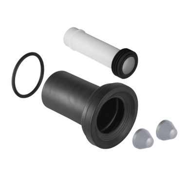 Geberit 152.404.46.1 Tilkoblingsrør mattforkrommet