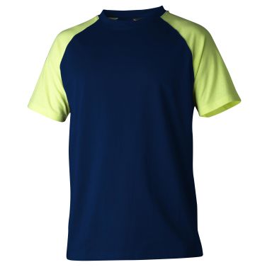 Top Swede 225 T-shirt marinblå/gul