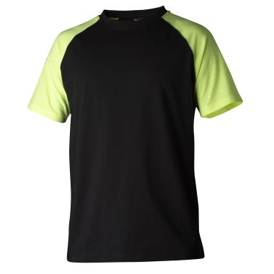Top Swede 225 T-shirt svart/gul