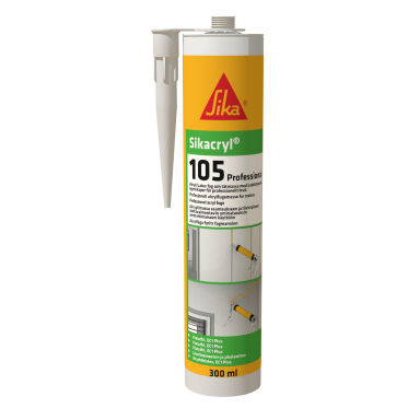 Sika Cryl-105 Akustikfogmassa vit