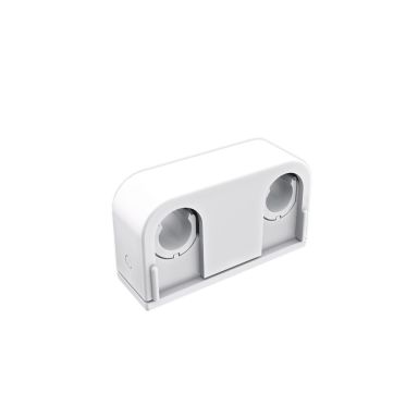 Faluplast Duo Contact 14610 Rørbøjle til limning, dobbelt, 12/15/16 mm