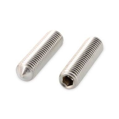 Schäfer & Peters 402746 30 Pidätinruuvi M6, A4 haponkestävä, ISO 4027, 200 kpl/pakkaus