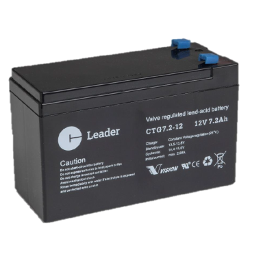 Leader CTG7.2-12 Bly-syre batteri Leder 12V