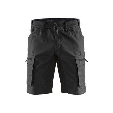 Blåkläder 144918459900C56 Håndværkershorts med stretch, sort