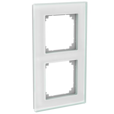 Schneider Electric WDE004036 Kombinationsram glas, solid, vit