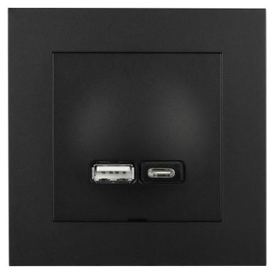 Elko EKO07074 Latausliitäntä USB A+C Plus