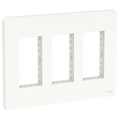Schneider Electric NU023418 Täckram vertikal, vit