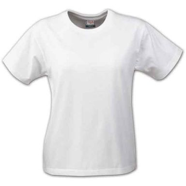 Printer Heavy T-shirt Lady T-paita Valkoinen
