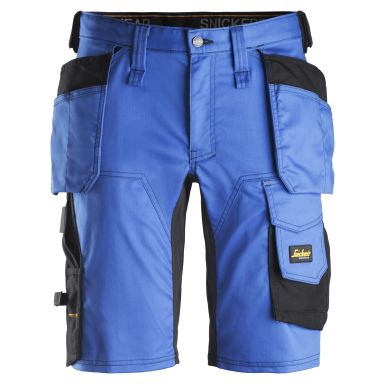Snickers 6141 AllroundWork Arbetsshorts blå/svart