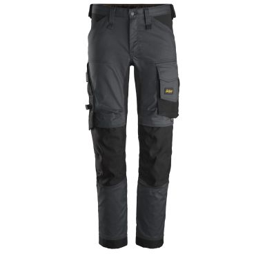 Snickers Workwear 6341 AllroundWork Håndværkerbukser grå/sort