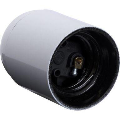 Gelia 107903133 Lampeholder E27, med jordskrue
