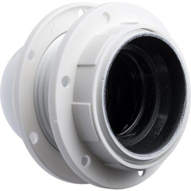 Gelia 107903152 Lampeholder E27, 6 A, gjenget