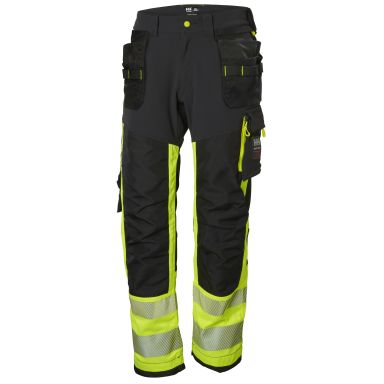 Helly Hansen Workwear ICU Midjebukse varsel, svart/gul