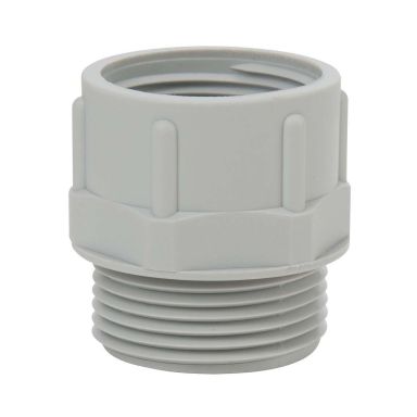 Rutab 1477323 Adapter lysegrå polyamid