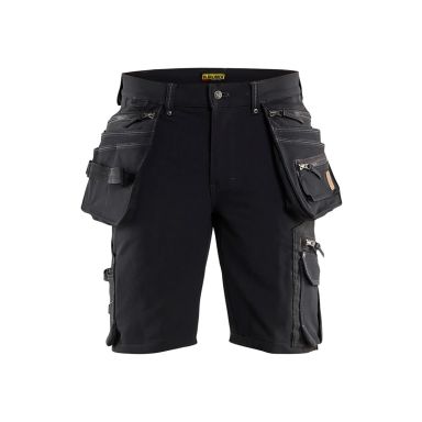 Blåkläder 198816449900C48 Håndværkershorts 4-vejs stretch, X19, sort