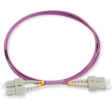 Eurolan 41F-40-SC-SC-03 Kabelføring af fiber 3 m, lilla