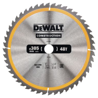 Dewalt DT1959-QZ Savklinge 305 x 30 mm, 48T