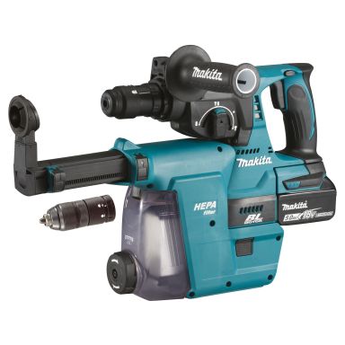 Makita DHR243RTJW Slagboremaskine med batteri og oplader