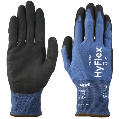 Ansell HyFlex 11-528 Skjærebestandige hansker nitril, sømløs