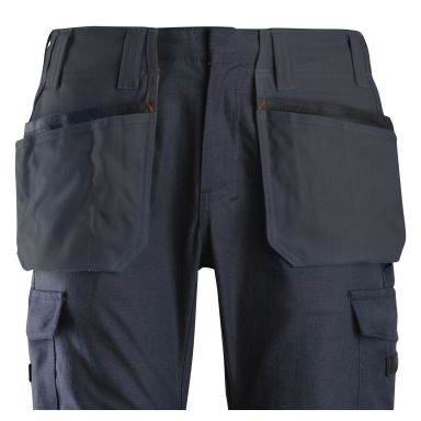 Snickers Workwear 9793 ProtecWork Riipputaskut kiinnitetään ompelemalla