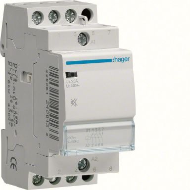 Hager ESC425S Kontaktor 25 A, 230 VAC
