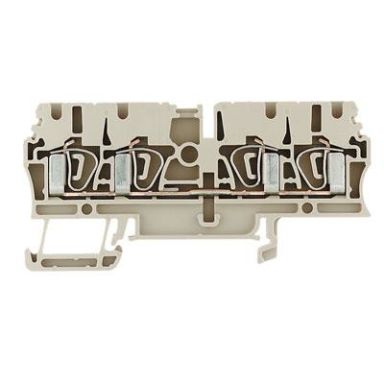 Weidmüller ZDU 2.5/4AN Gjennomgangsradsplint beige, 0,5–4 mm², 24 A