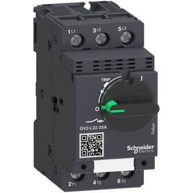 Schneider Electric GV2L22 Moottorin suojakytkin magneettinen suojaus