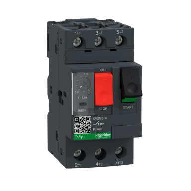 Schneider Electric GV2ME06 Motorskyddsbrytare