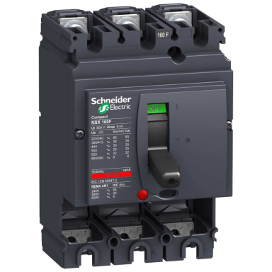 Schneider Electric NSX160F Effektbrytare 3-pol