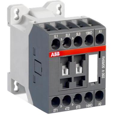 ABB AS09-30-10-20 Kontaktor 3-polig + 1 slutande, 24 V, 9 A