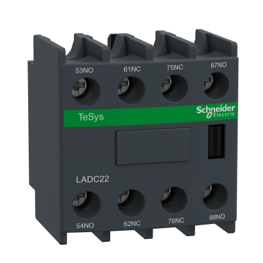 Schneider Electric LADC22 Hjelpekontaktblokk overlapp