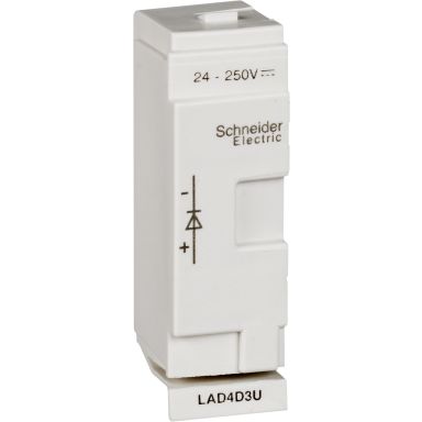 Schneider Electric LAD4D3U Overspenningsvern 24-250V DC