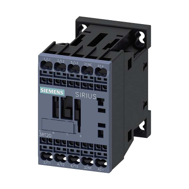 Siemens 3RT2016-2BB42 Kontaktor 3 Lu + 1 Åp,24 VDC