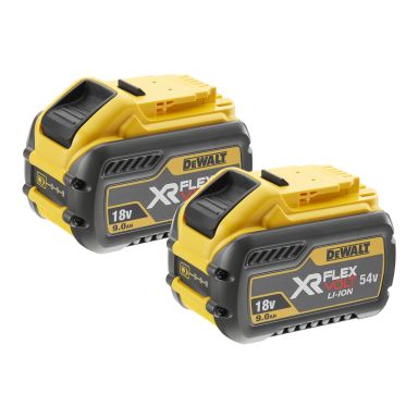 Dewalt DCB547X2-XJ Akkupaketti 18/54 V, 9/3 Ah, 2 kpl