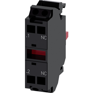 Siemens 3SU14 1NC Kontaktblokk frontfastsetting