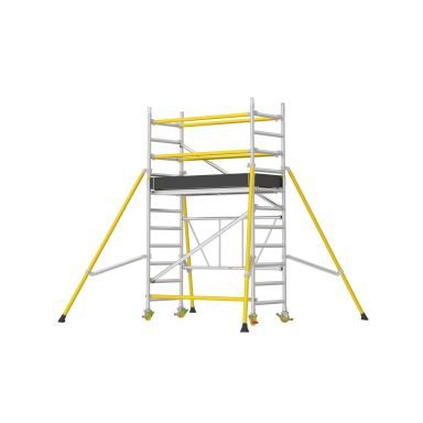 W.steps 817501 Sikkerhedsgelændersæt til håndværkerstillads FT-750