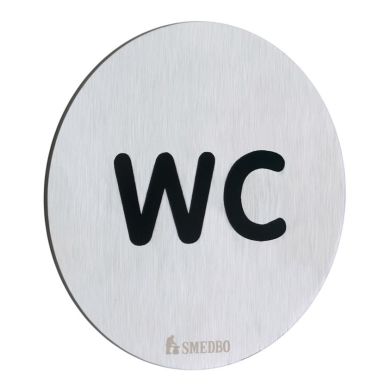 Smedbo FS958 Toalettsymbol selvheftende
