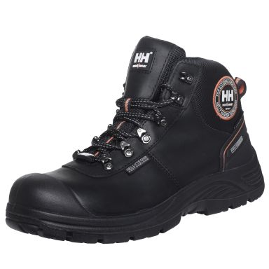 Helly Hansen Workwear Chelsea Vernestøvel S3, vanntett, svart/oransje