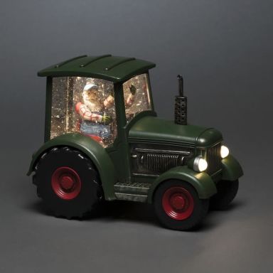 Konstsmide 4385-900 Koristevalaisin joulupukki ja traktori