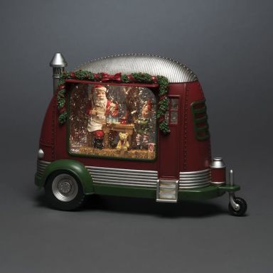 Konstsmide 4386-550 Dekorativ belysning Campingvogn med julemanden