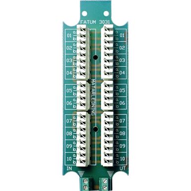 Alarmtech 3031.01 Teleplint 116 x 40 mm, LSA-profil