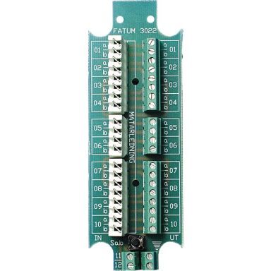 Alarmtech 3022.02 Alarmsplint 10 par, med sabotasjekontakt